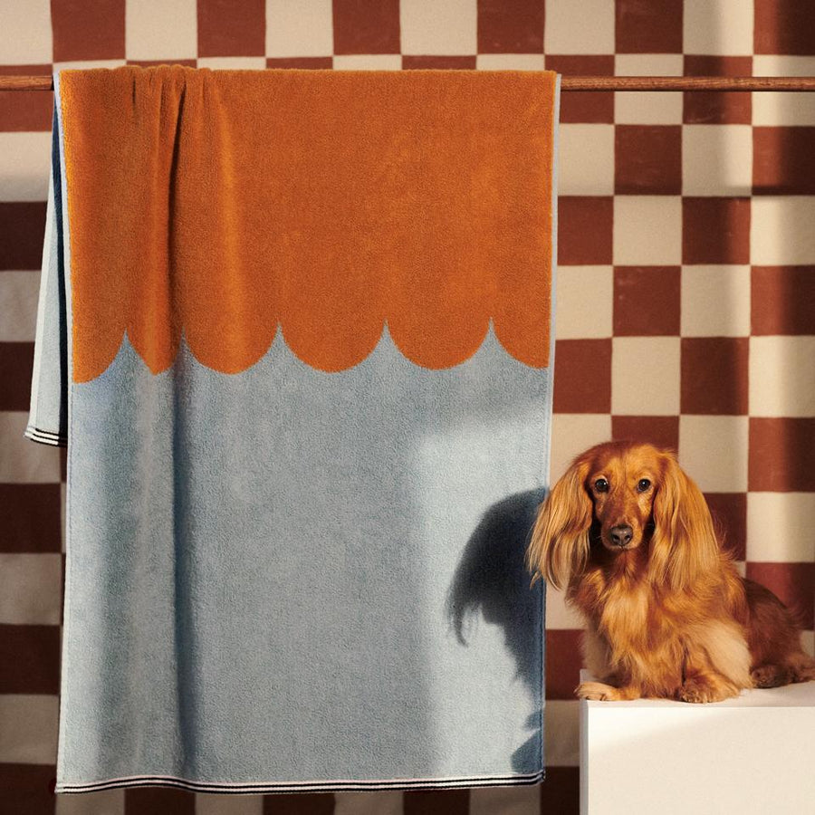 Toffee Bath Towel - Castle & Things