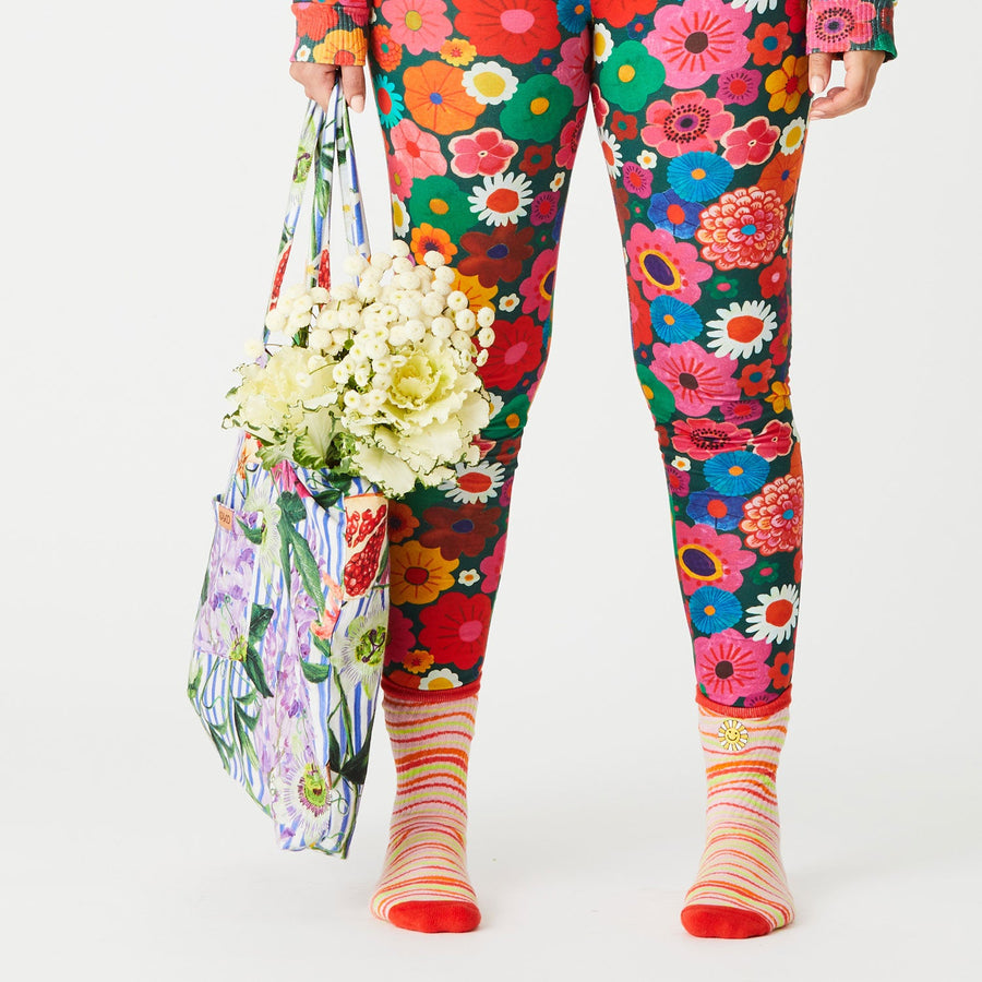 Summer In Sicily Linen Tote Bag - Kip & Co.
