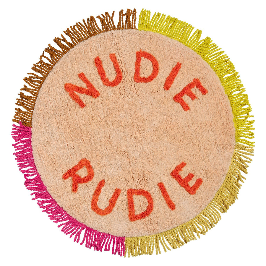 Tula Round Nudie Bath Mat - Powder - Sage & Clare