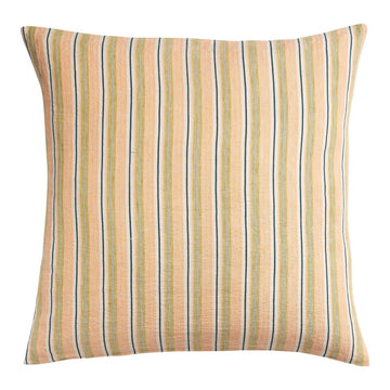 Beckett Linen Euro Pillowcase Set - Cantaloupe - Sage & Clare