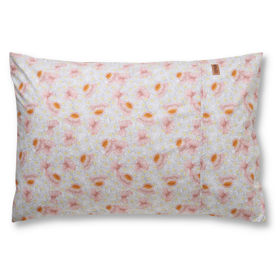 Bush Flowers Cotton Pillowcase Set - Kip & Co.