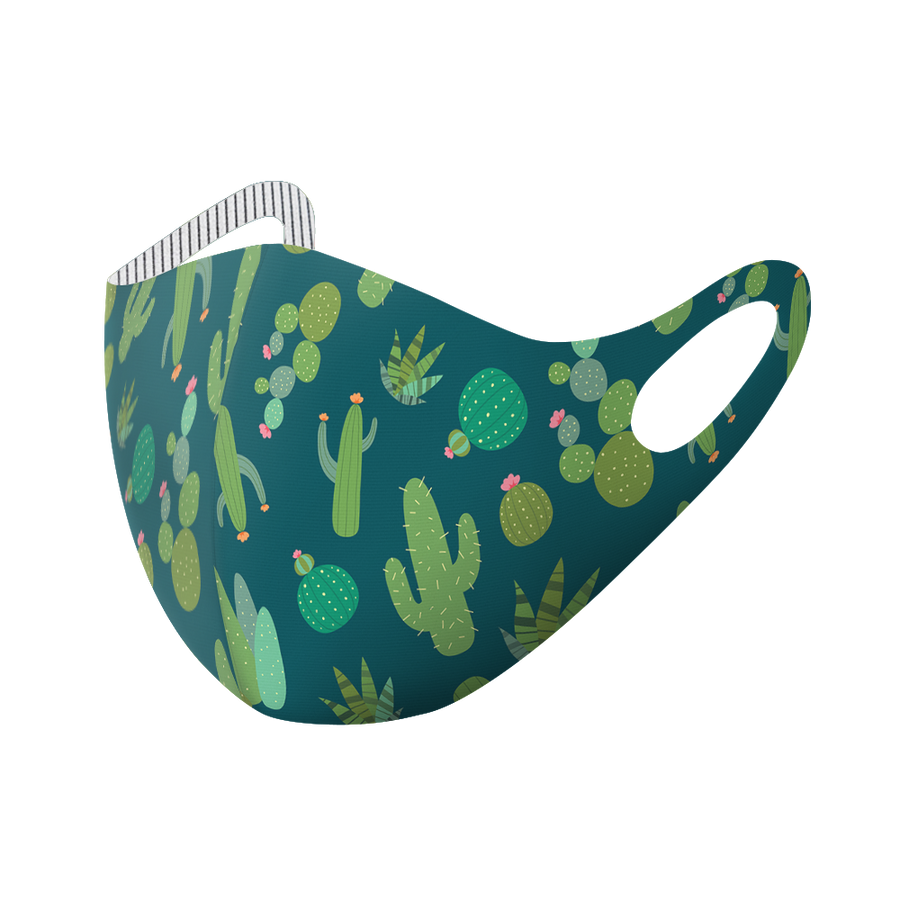 Cool Cacti Face Mask