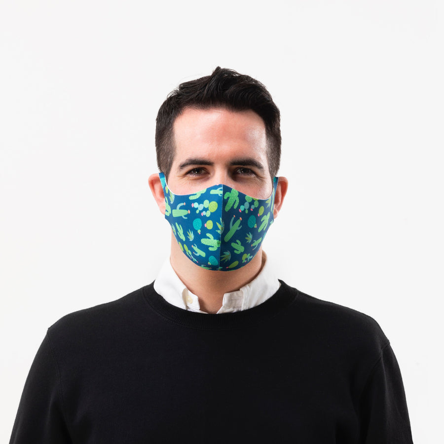 Cool Cacti Face Mask