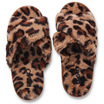 Cheetah Slippers - Kip & Co.