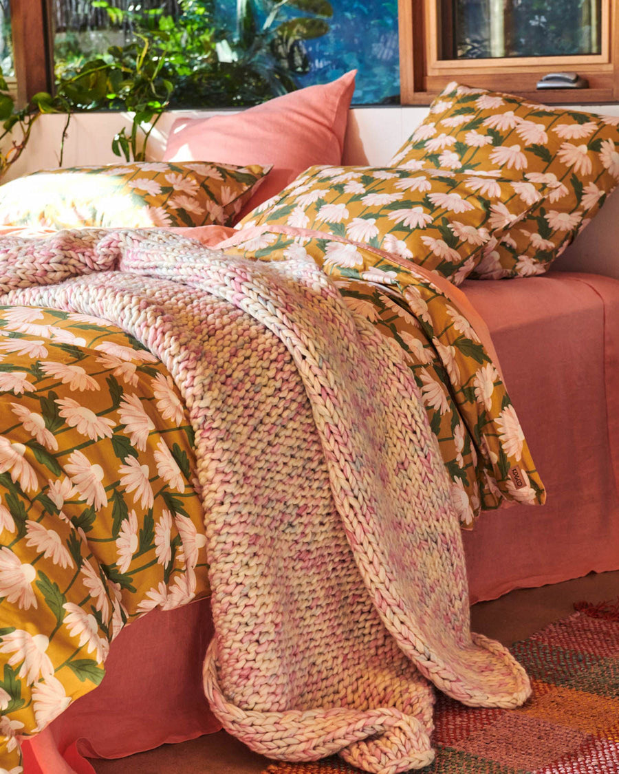 Daisy Bunch Organic Cotton Pillowcase Set - Kip & Co.