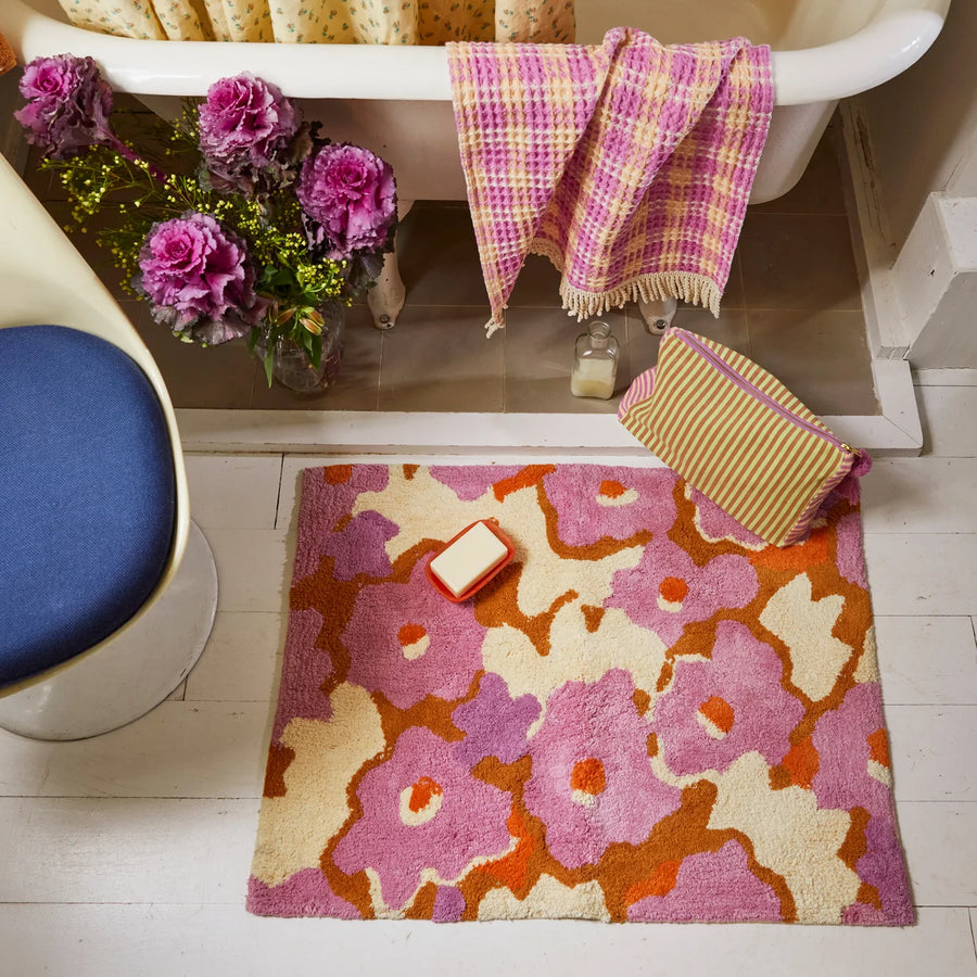 Floral shop bath mat