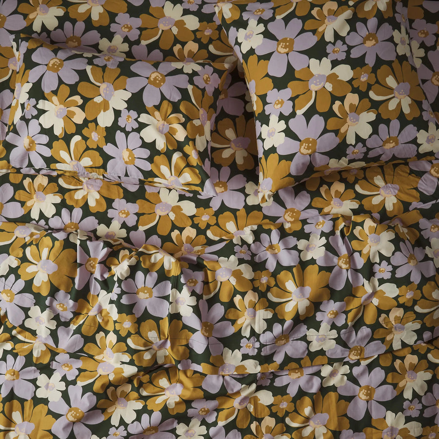 Tetbury Cotton Quilt Cover - Sage & Clare