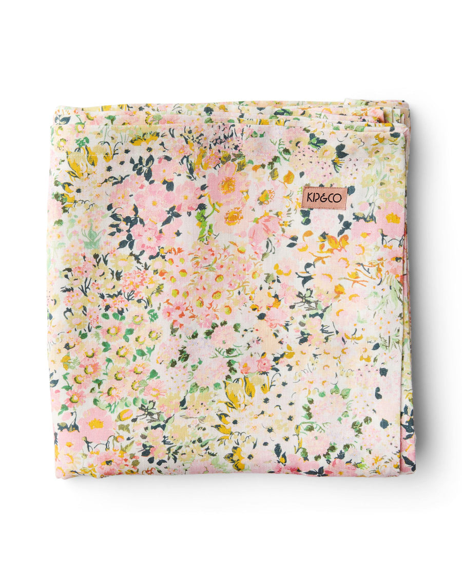 You're Beautiful Round Linen Tablecloth - Kip & Co.