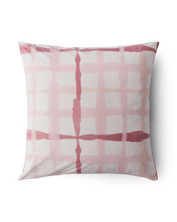 Inky Wink Pink Organic Cotton European Pillowcases 2P Set - Kip & Co.