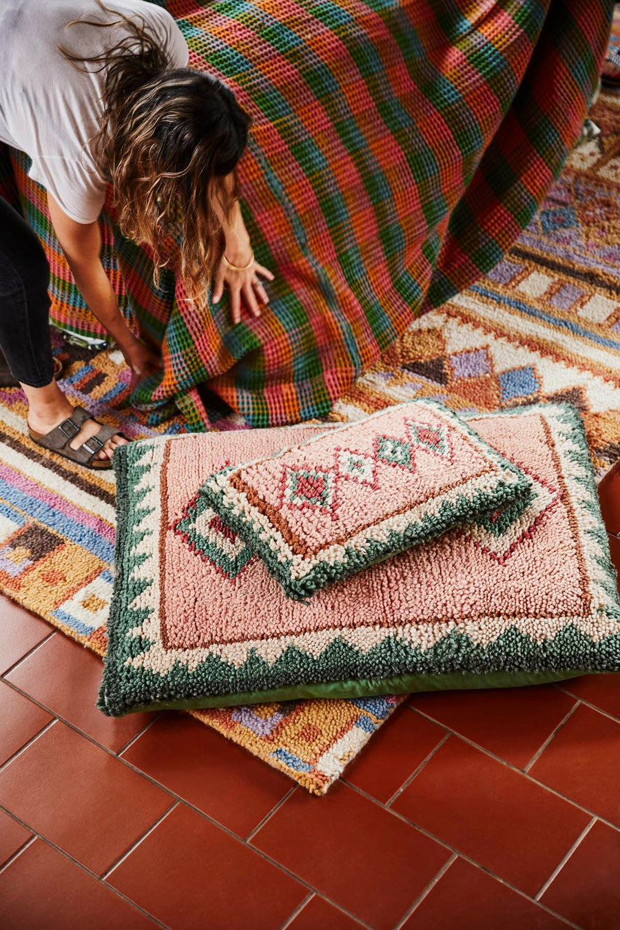 Joshua Tree Floor Cushion Cover - Kip & Co.