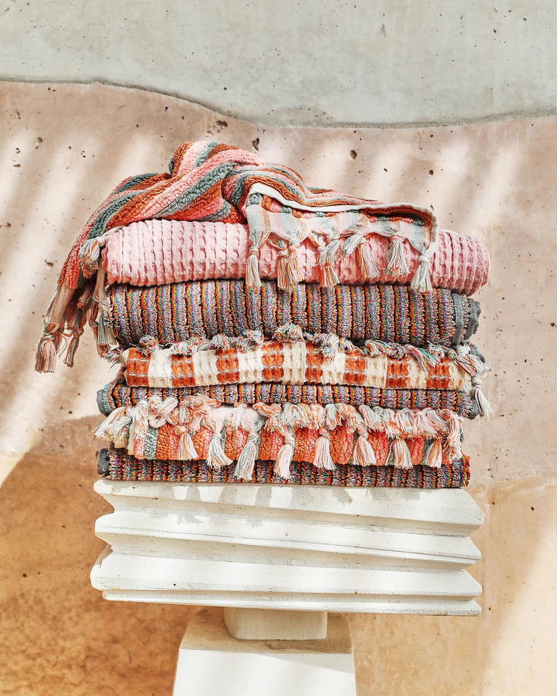 Fine Lines Turkish Bath Towel - Kip & Co